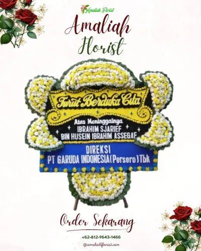 Papan Bunga Duka di Kadia